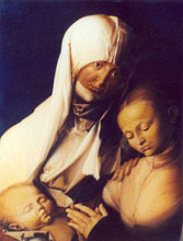 Св. Анна, Мария и Христос